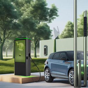 Nouveau 180Kw Fast DC EV Station <span class=keywords><strong>de</strong></span> charge montée au sol CCS2 Chademo conforme OCPP pour voitures électriques 400V IP55 complet - Product Image 2