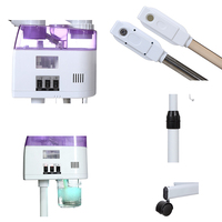 Appareil de soin du visage à vapeur froide et chaude, double tête pulvérisatrice, pour le renouvellement et la rafraîchissement de la peau, machine de beauté à vapeur faciale