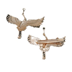 Qixian aleación electroforética preservación del color nueva grúa voladora china para clip antiguo Hanfu Qipao Senior sense Hada cr - Product Image 5