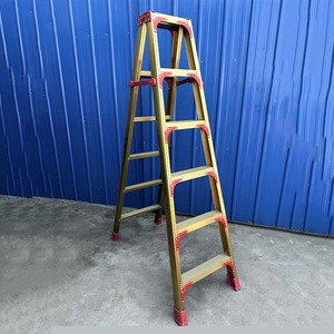 Nhôm Gấp Bước Hai Bản Lề Thang Hộ Gia Đình Thang Gác Mái Thang Kho Cầu Thang Nhà Giữ - Product Image 5