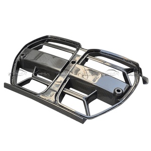 แถบกระจังหน้าสไตล์ CSL คาร์บอนไฟเบอร์แบบแห้งกระจังหน้าแบบเปลี่ยนได้สำหรับ G80 BMW G82 M3 M4ปรับแต่งอัตโนมัติโดยไม่ใช้ ACC - Product Image 5