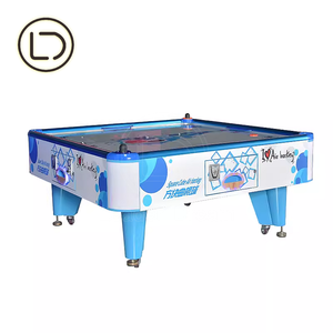 LeaderDream Adulto Blanco Azul Super 4 Personas Múltiples Air <span class=keywords><strong>Hockey</strong></span> Table Fan Hokey Table Air <span class=keywords><strong>Hockey</strong></span> 4 Player - Product Image 5