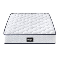 Matelas de lit double Queen pour hôtel, personnalisé, confortable, de haute qualité, à ressorts Bonnell et mousse, à prix abordable