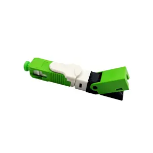 Embedded Sc Apc Fast Connector Fiber For Non Fusion Fiber Connection Quick Connector Ftth Drop Cable Field Mountable Connector