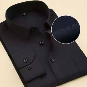 Chemises Habillées d'Affaires 8XL en Twill Uni/Solide à Manches Longues pour Hommes, avec Poche, Grande <span class=keywords><strong>Taille</strong></span>, Qualité Supérieure, Coupe Parfaite, Recommandées - Product Image 3