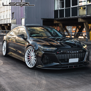 Ruedas Monobloque Forjadas LSGZL, Pulimentadas y Cepilladas, <span class=keywords><strong>de</strong></span> 17, 18, 19, 20, 21 y 22 Pulgadas para Autos <span class=keywords><strong>de</strong></span> Pasajeros, para Audi A4 A5 BMW I8 M5 5x114.3 5x112 5x120 - Product Image 2