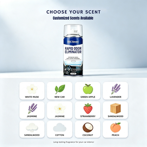 Spray désodorisant pour l'intérieur de la <span class=keywords><strong>voiture</strong></span>, <span class=keywords><strong>bombe</strong></span> désodorisante pour <span class=keywords><strong>voiture</strong></span>, neutralise la fumée, les odeurs d'animaux, parfum frais, aérosol désodorisant pour <span class=keywords><strong>voiture</strong></span> - Product Image 3