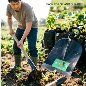 <span class=keywords><strong>Houe</strong></span> <span class=keywords><strong>oscillante</strong></span> Scuffle Hoe avec boucle d'attache, idéale pour les mauvaises herbes dans les jardins potagers et arrière-cour - Product Image 5