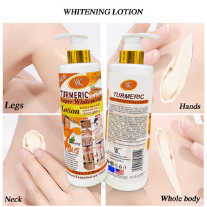 Lotion hydratante et éclaircissante au curcuma de haute qualité - VC, pour la peau, 500g - Product Image 1