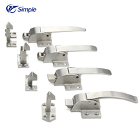 Loquet de compression réglable en acier inoxydable pour poignée de porte de four industriel, idéal pour congélateurs et équipements de cuisson à la vapeur - Vente en gros