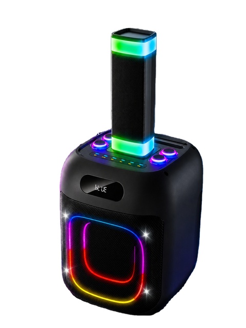 New Arrival Durable Wireless Portable RGB Light Strong Bass Hifi Stereo BT Speaker for Outdoor