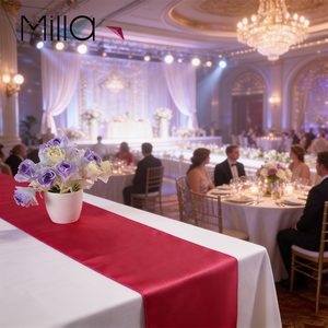 Commercio all'ingrosso A Buon Mercato In Raso Table Runners Produttore - Product Image 3