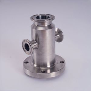 Tige d'extraction par aspiration en acier inoxydable, pièces de transmission usinées CNC, composants d'équipement industriel pour fluides, surface anodisée - Product Image 5