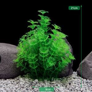 시뮬레이션 수족관 식물 어항 장식 액세서리 수족관 조경 플라스틱 잔디 식물 - Product Image 4
