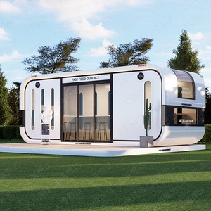 Tùy chỉnh táo cabin không thấm nước KHÁCH SẠN di động nhà ở ngoài trời khu vực danh lam thắng cảnh văn phòng nghỉ ngơi phòng không gian thông minh viên nang sunroom - Product Image 4