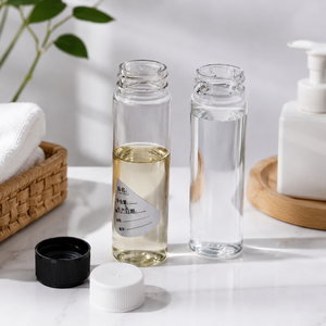 Tube en PET transparent de qualité alimentaire avec <span class=keywords><strong>bouchon</strong></span> à vis, tube à essai en plastique pour le stockage de bonbons, de sels de <span class=keywords><strong>bain</strong></span> et d'herbes - Product Image 2