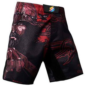 Pantalones Cortos de MMA Sublimados, Material Spandex/Poliéster, Unisex para Adultos - Product Image 2