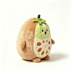 Peluche de fruta personalizable, Adorable peluche de fruta, Peluche de fruta Honky, Peluche de comida novedoso - Product Image 1