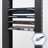 Connecteur de fibre optique FC de haute précision en céramique de zircone, perte d'insertion 0,3 dB, PC UPC APC, câble 0,9 mm pour centre de données FTTH