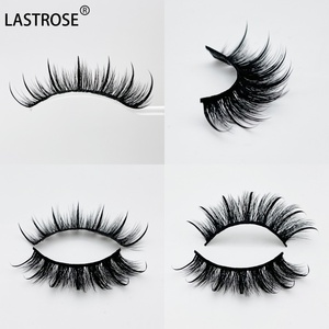 Wispy Volume Wet Spike Russian <strong>Strip</strong> <strong>Lashes</strong> <strong>That</strong> <strong>Look</strong> <strong>Like</strong> Eyelash <strong>Extensions</strong> Soft Vegan Faux 3D Mink Eyelash Vendor Bulk <strong>Lash</strong> - Product Image 2