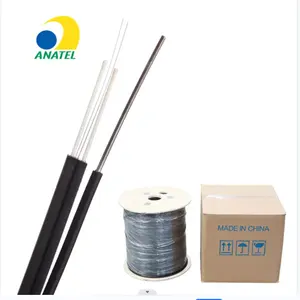 Werkseitige Lieferung Glasfaser kabel 1 Ader 2-adrig Asu Flat Indoor Outdoor Fibra Optica LSZH Jacke FTTH Fiber to The Home