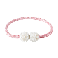 Clip de rideau magnétique perlé porte-rideau attache boucle arrière Clips suspendus boucle boule cravate arrière rideau décor accessoires