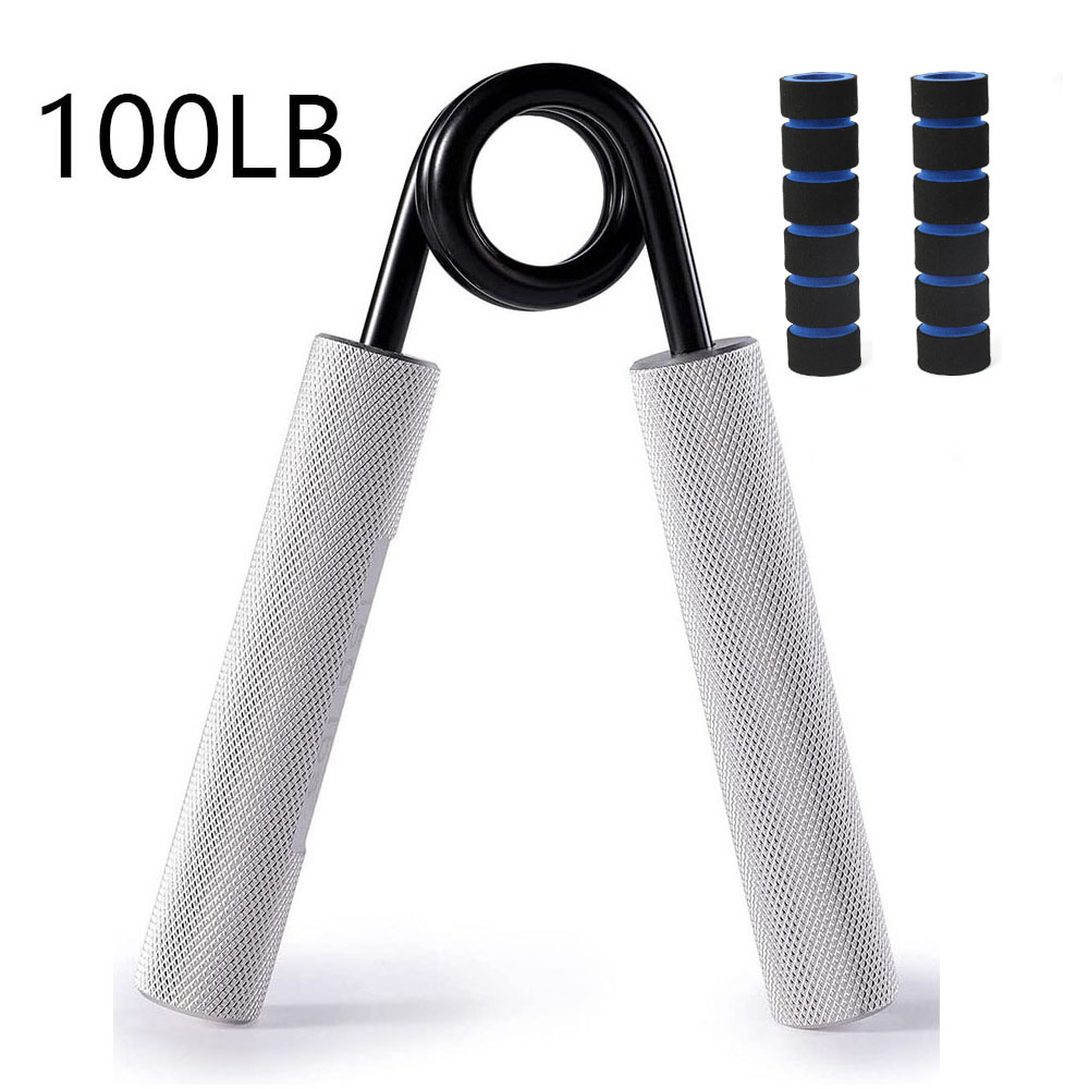 Pinza de mano de 100LB con 2 esponjas azules