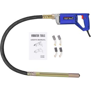 Premium 1500W elettrico portatile per cemento vibrante portatile 13000VPM vibratore per calcestruzzo industriale con portata 6,6 piedi - Product Image 1