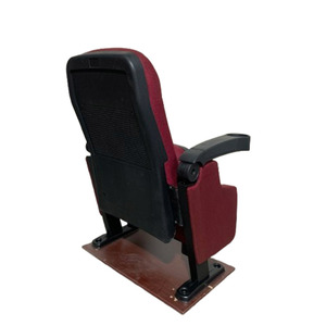 Asientos de Cine Plegables de Lujo de Tela Roja, Sillas <span class=keywords><strong>VIP</strong></span> para Auditorio de Iglesia, Usadas en Teatro - Product Image 4