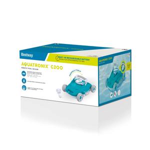 Accessoires pour <span class=keywords><strong>piscine</strong></span> hors sol 58765, aspirateur automatique sans fil en PVC pour <span class=keywords><strong>piscine</strong></span>, robot 220V - Product Image 2