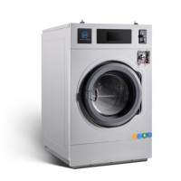 Mesin Cuci Industri Otomatis Penuh 12kg Berbahan Stainless Steel Efisiensi Tinggi dengan Sistem Soft Mounted untuk Laundry Hotel
