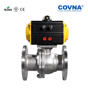 วาล์วบอลนิวเมติกแบบปรับตำแหน่งได้ 4-20mA ยี่ห้อ COVNA จัดส่งรวดเร็ว วาล์วนิวเมติกสแตนเลสแบบสองทาง ซีล ANSI - Product Image 6