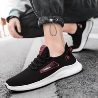 Chaussures décontractées pour hommes en tissu de coton, baskets de marche, prix d'usine, moins cher, printemps, PVC, vente en gros, chaussures pour hommes