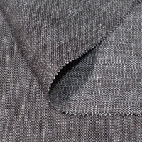 Tissu en lin pur 100% naturel et respirant, 190 g/m², 140 cm, tissé, teint en fil, polyvalent, pour chemises et pantalons printemps-été