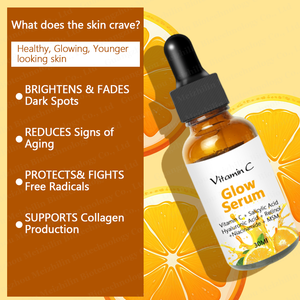 Siero concentrato <span class=keywords><strong>super</strong></span> potente alla vitamina C con nicotinamide, acido ialuronico, acido salicilico e retinolo, tutto in uno, siero illuminante anti-età - Product Image 2