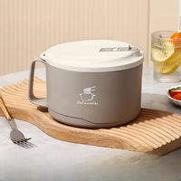 Ensemble de bols à mélanger en acier inoxydable poli martelé 4.5 pouces caractéristique jetable comprend des boîtes à lunch pour enfants couvercle matériau métallique