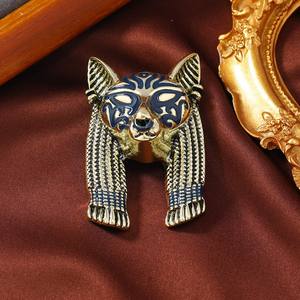 Broche de metal vintage <span class=keywords><strong>Cleopatra</strong></span> - Product Image 2