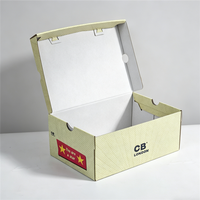 Caja de Cartón Corrugado para Zapatos, Impresa en Offset, Plegable, Personalizable en Varios Tamaños, Precio al por Mayor, para Envío