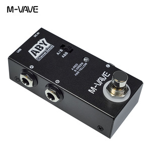 Effets <span class=keywords><strong>de</strong></span> guitare électrique professionnels ABY RouteSelector Single Block Music Performance Rock Matériau en aluminium <span class=keywords><strong>Type</strong></span> <span class=keywords><strong>de</strong></span> bouton <span class=keywords><strong>de</strong></span> guitare - Product Image 3
