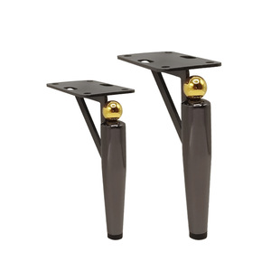 Patas para Muebles Wansheng, Gris, H200, Aleación de Aluminio, Soporte para Mesa de Centro - Product Image 1
