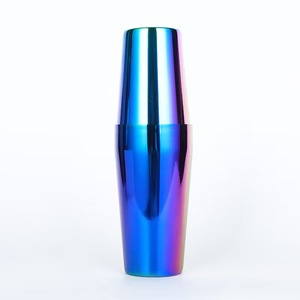 Hot Selling Luxury Rainbow Boston <strong>Shaker</strong> Strainer <strong>Peg</strong> Measurer Mixing Spoon Bottle Pourer Muddler Bar Cocktail <strong>Shakers</strong> - Product Image 2