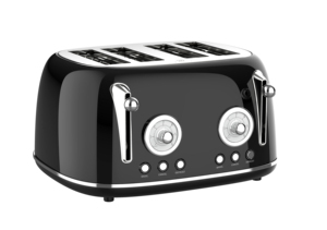 Lò Nướng Bánh Mì Tự Động Bật Lên Bằng Điện Được Chứng Nhận CE/CB/ETL Lò Nướng Bánh Mỳ Bằng Thép Không Gỉ 4 Lát Retro - Product Image 6