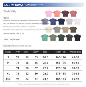 250g Women Streetwear Retro Washed Short Sleeve Loose Cotton T-Shirt Quick-Drying Breathable Summer T Shirts - Product Image 2