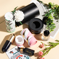 Emballage en gros, tube cylindrique biodégradable pour cosmétiques, crème solaire pour les yeux et le visage, huile essentielle, parfum, boîte avec insert en mousse