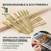 Brochettes en bambou Teppo durables, solides, jetables, pour drapeaux ou bâtonnets de pistolet, avec emballage personnalisé, vente en gros, prix usine abordable
