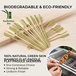 Palillos de Bambú Teppo Sostenibles, Resistentes y Desechables, Palitos para Banderas con Logotipo Personalizado, Empaquetado al por Mayor, Precio de Fábrica Económico - Product Image 1