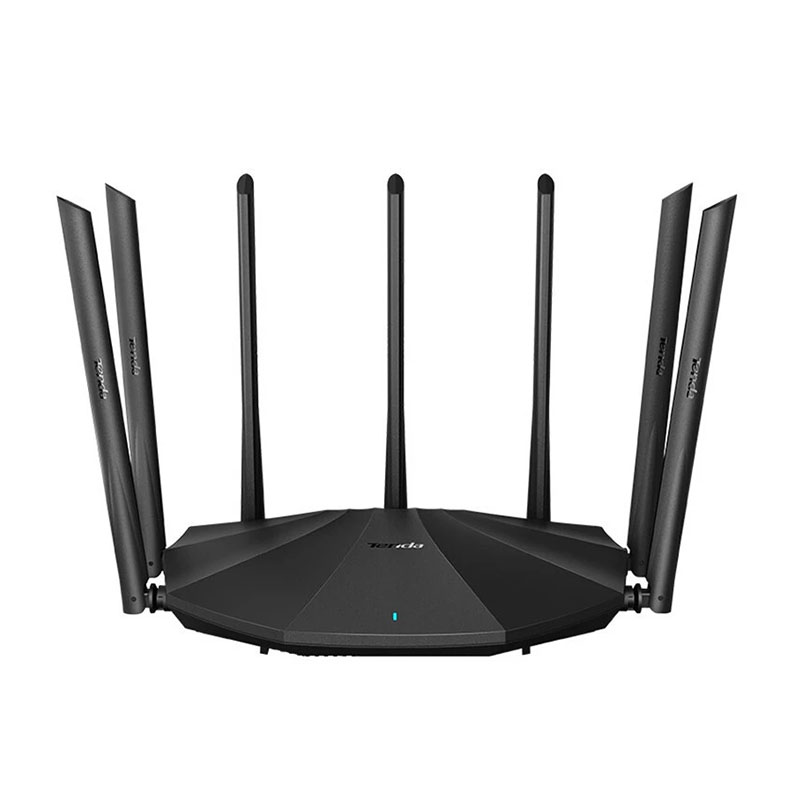Tenda AC23 AC2100 маршрутизатор Gigabit 2,4G 5,0 ГГц двухдиапазонный 2033 Мбит/с беспроводной маршрутизатор Wi-Fi ретранслятор с 7 с высоким коэффициентом усиления антенны шире