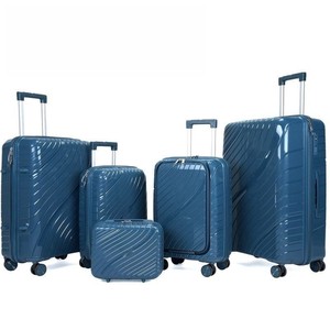 Set di Valigie Spinner Qingfeng Moderno e Lussuoso da 5 Pezzi con Manico Morbido, Grande Capacità e Design Durevole per Viaggi d'Affari - Product Image 5