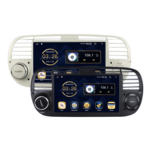 Reproductor de vídeo DVD multimedia para coche <span class=keywords><strong>Android</strong></span> 13 adecuado para FIAT500 inalámbrico carplay <span class=keywords><strong>Android</strong></span> autoGPS navegación coche radio DSP WIFI - Product Image 3