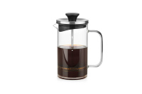 Cafetière à piston en borosilicate résistant à la chaleur, cafetière Moka portable, transparente, écologique, théière 450 ml Samaduran